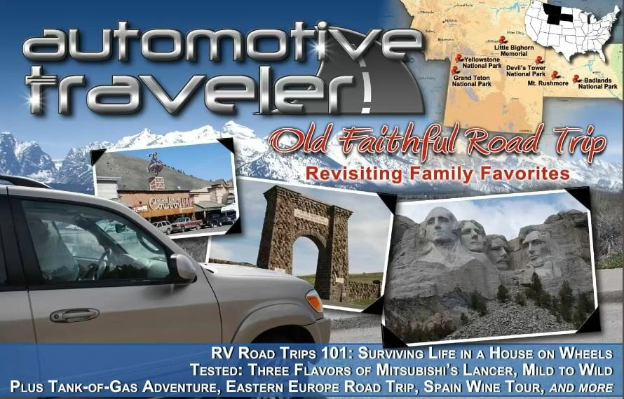 Automotive Traveler Old Faithful Road Trip