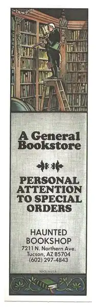 Haunted Bookshop Bookmark